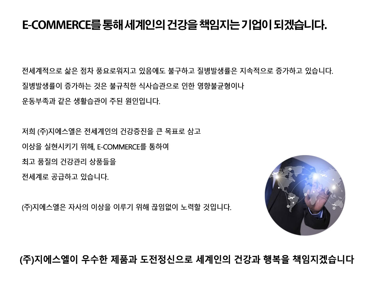 지에스엘 사업 안내