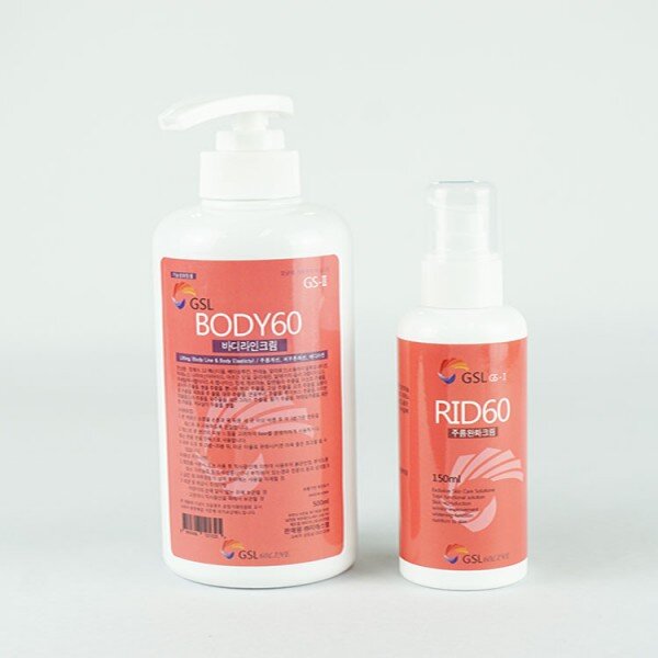 BODY60 · RID60 — 바디케어 라인